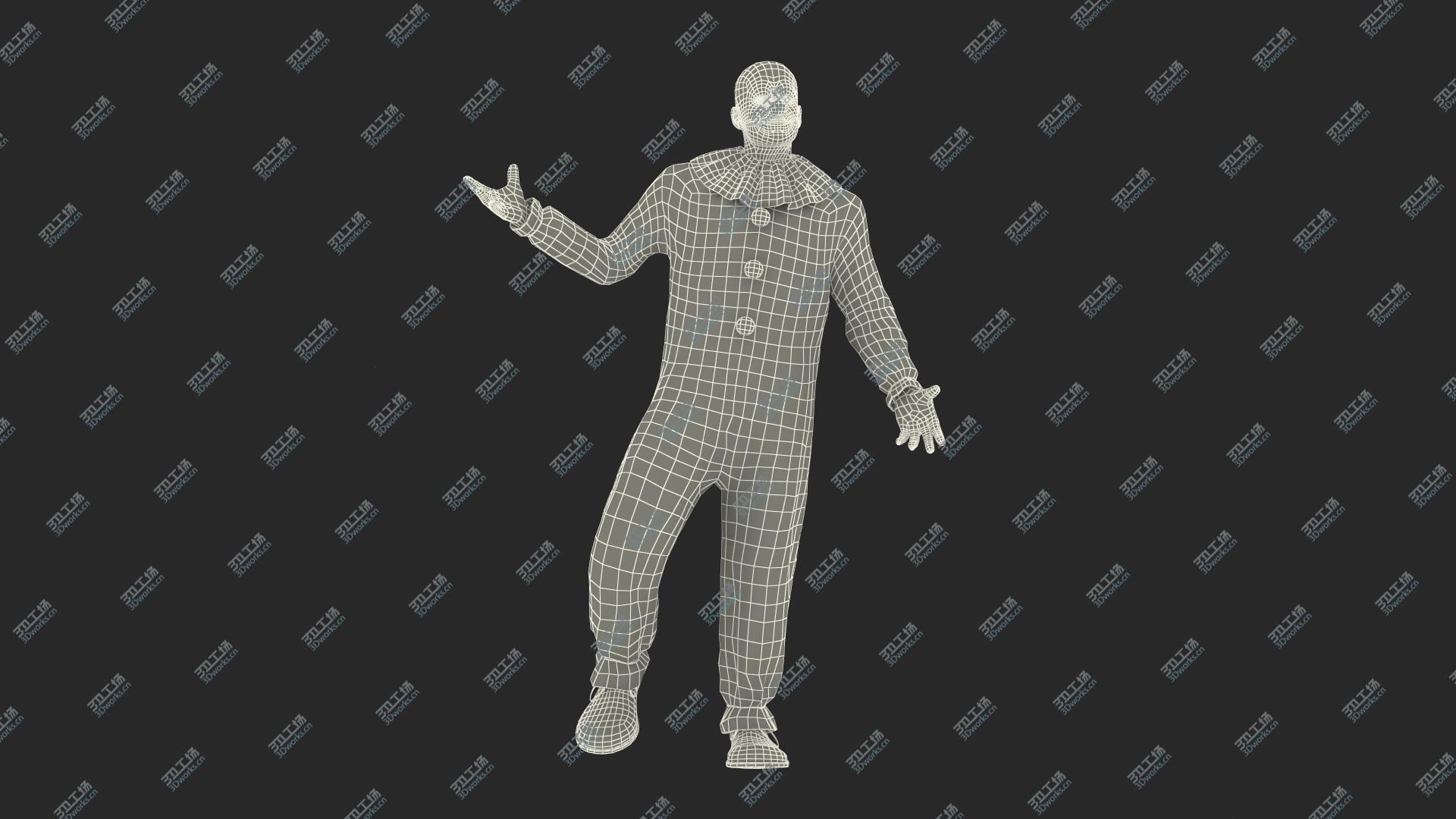 images/goods_img/202104093/Circus Clown Standing Pose 3D model/3.jpg